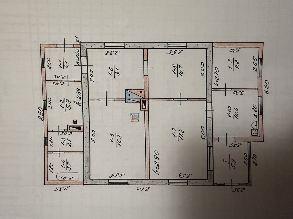 Продам будинок 96,2 м2 в центрі Радивилова вул. Соборна