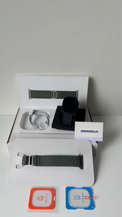 Apple Watch Ultra 3 / Gwarancja / 49 mm Titanium Black + 2 paski