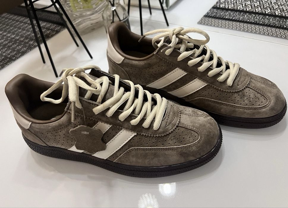 Modne buty  Skórzane kolor Fango 37