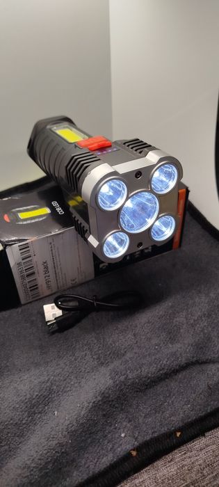 Latarka LED rechargeable USB