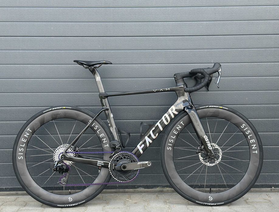 Rower szosowy Factor Ostro Vam II Sram Force + Sislent Rapid 55