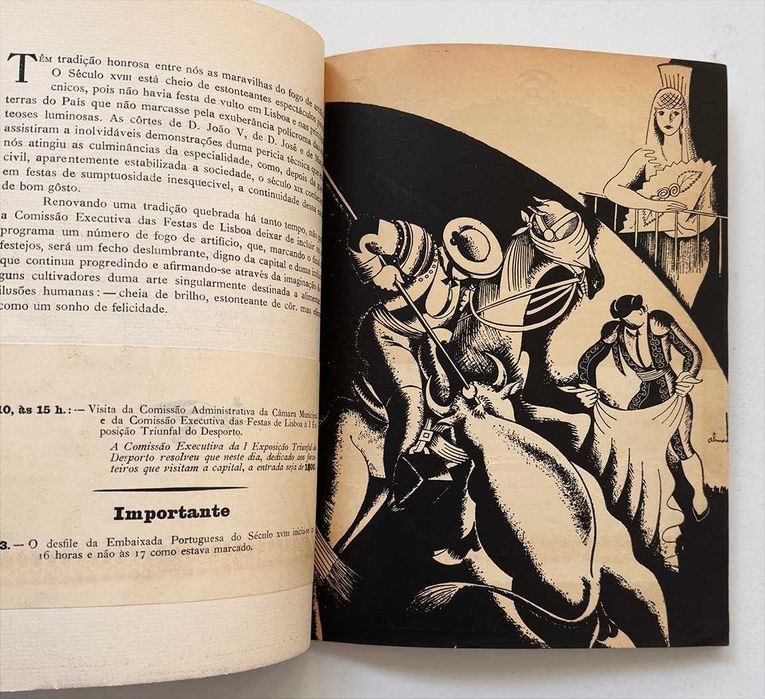 Programa das Festas da Cidade de Lisboa_1934. Raro!