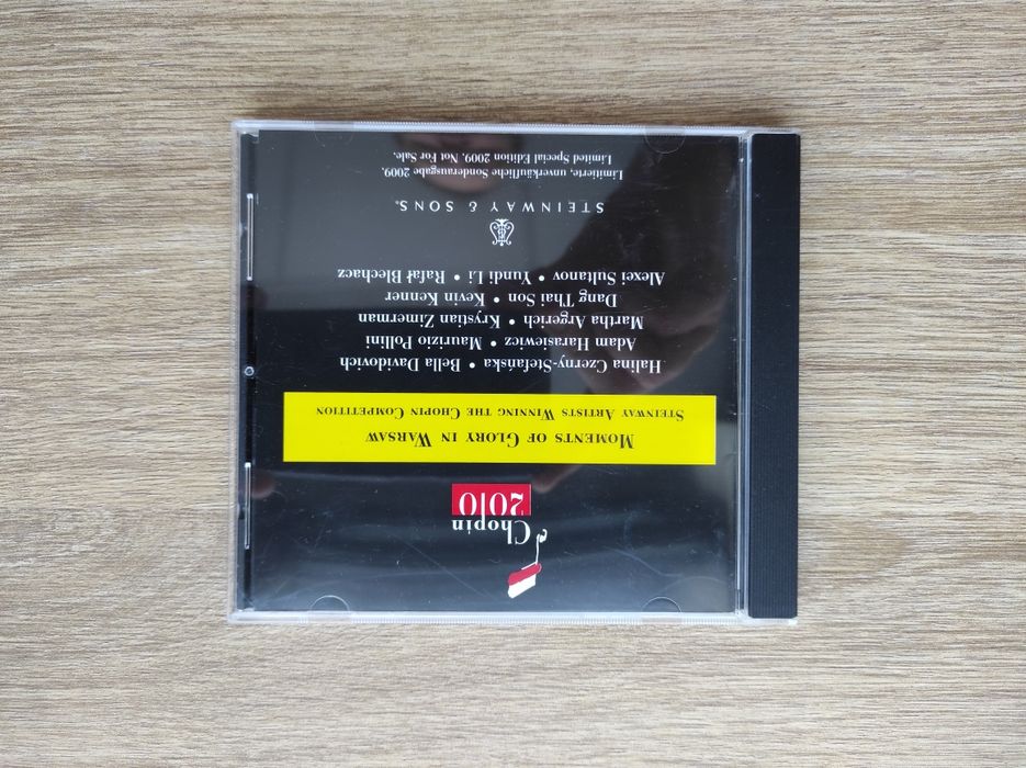 CD - Chopin - Moments of Glory in Warsaw - Steinway Artists