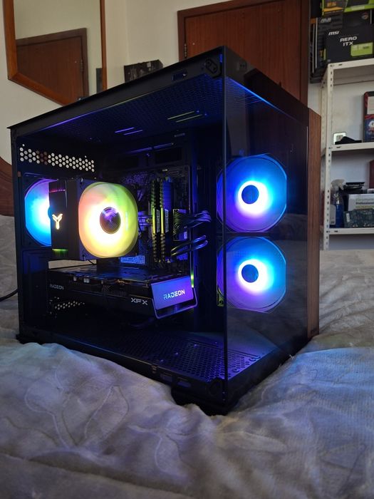 PC GAMER RYZEN 5 5500 + RX 6600 XT + 16GB RAM + SSD NVME 512GB