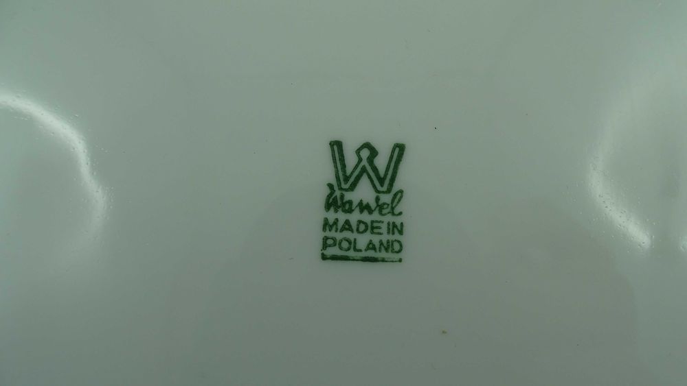 Talerz dekoracyjny „Góralski”  Z. Stryjeńska, seria Tańce polskie, PRL