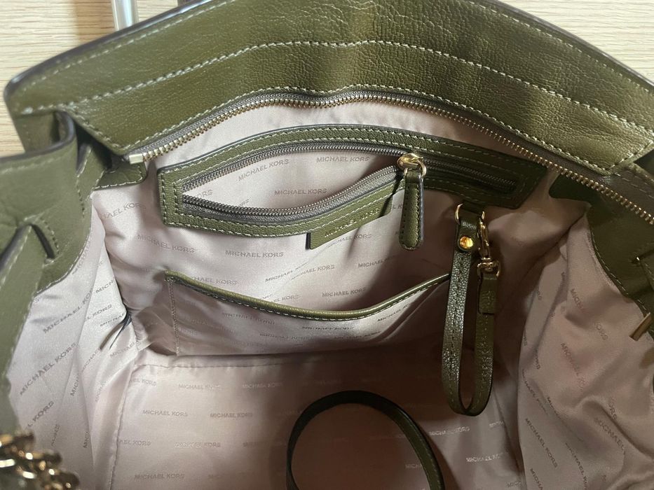 Do negocjacji-Torebka Michael Kors zielona oryginał