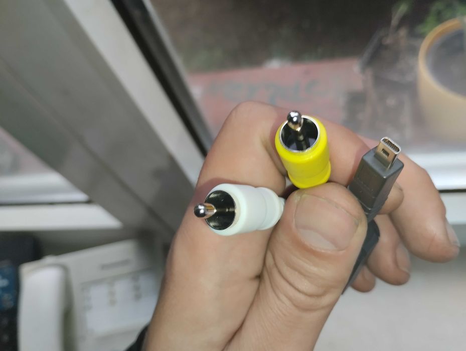 Kabel RCA 2x Chinch – Mini USB Audio/Video AV - nowy/wysyłka/odbiór