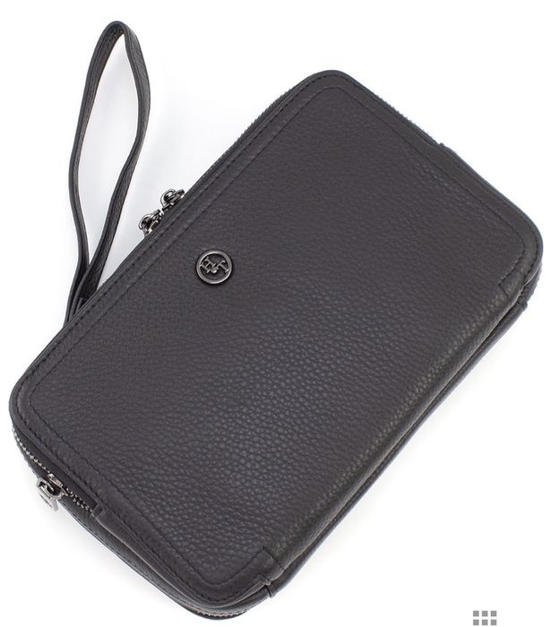 Мужской клатч кожаный HT leather Мужская барсетка Чоловічий клатч