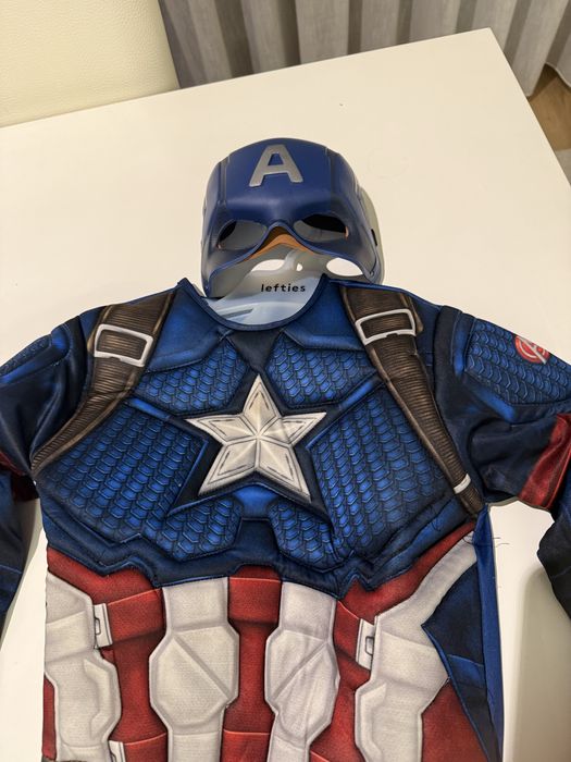Capitão América - Disfarce +4  anos Marvel