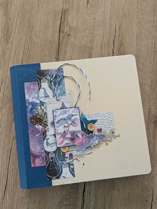 Альбом ручної роботи космічний