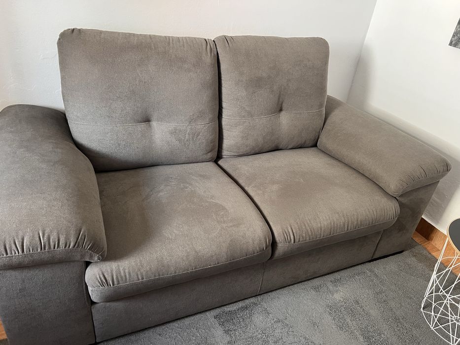 Sofá 2 lugares LOURINI Elephant – Cinzento, como novo