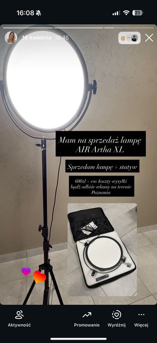 Lampa Newell Air ARTHA XL