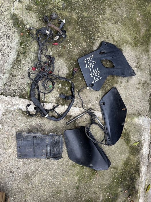 Material diverso para kawasaki klx650 com motor arranque