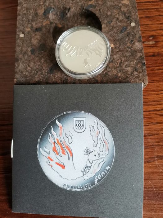 Portugal 2025 - Moeda prata proof Fénix