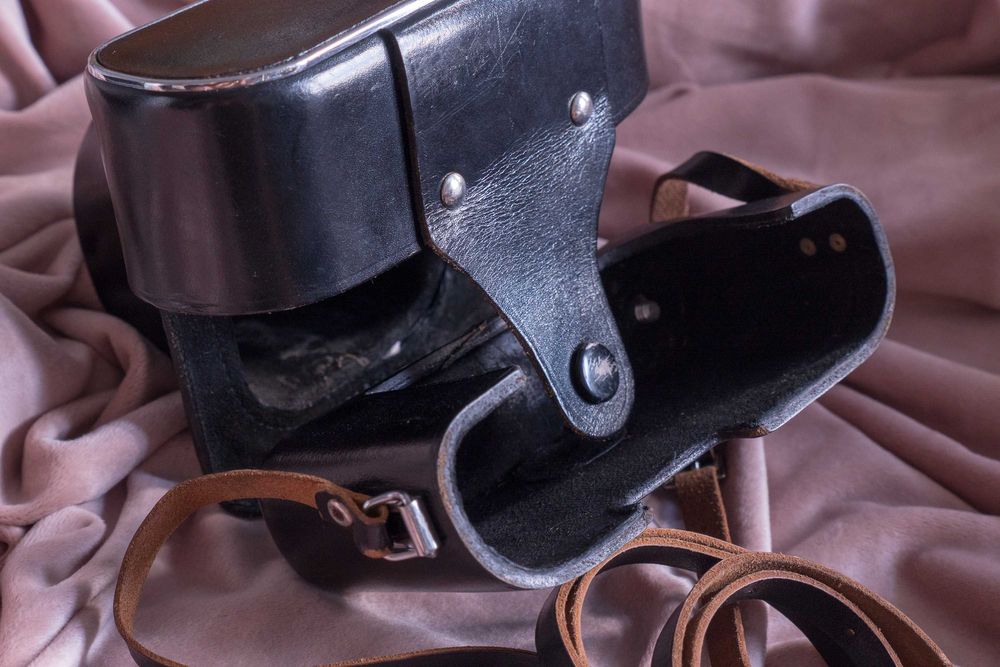 Piękny futerał (pokrowiec, etui) do aparatu Zenit E, ET, B