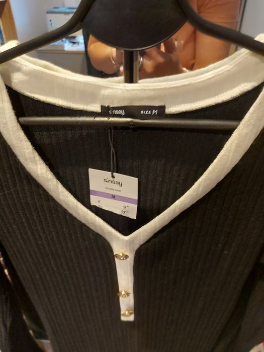 Elegancka sukienka sweterkowa M nowa