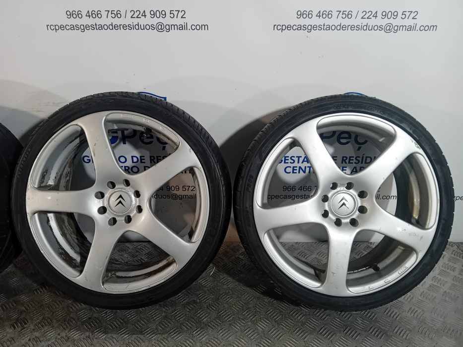 Conjunto Jantes 17 Citroen 4x100 5x100 17x7JJ