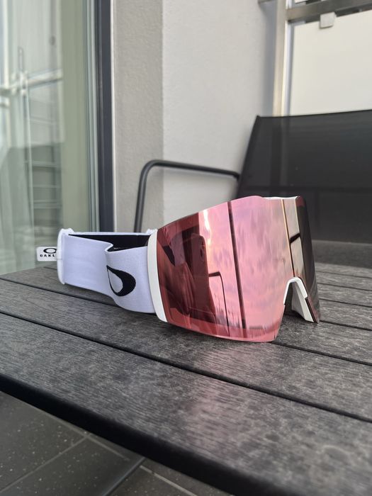 Gogle Oakley zimowe - Fall Line - Unisex - róźowe