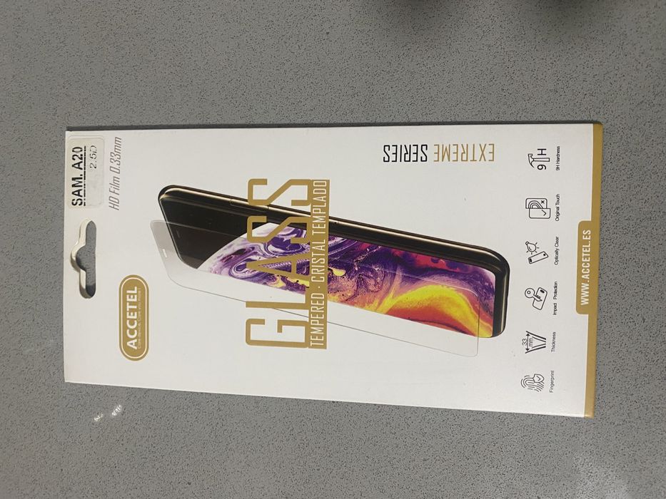Pelicula  vidro SAMSUNG A20 A30 J3 Note 10 A20s
