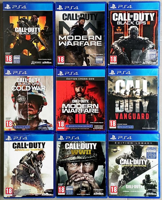 Jogos Call Of Duty Playstation 4 (PS4)