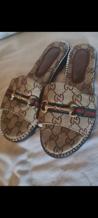 Gucci klapki damskie bawelna