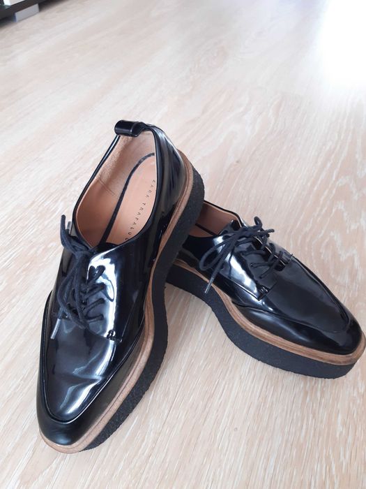 Лакові оксфорди Zara 37p