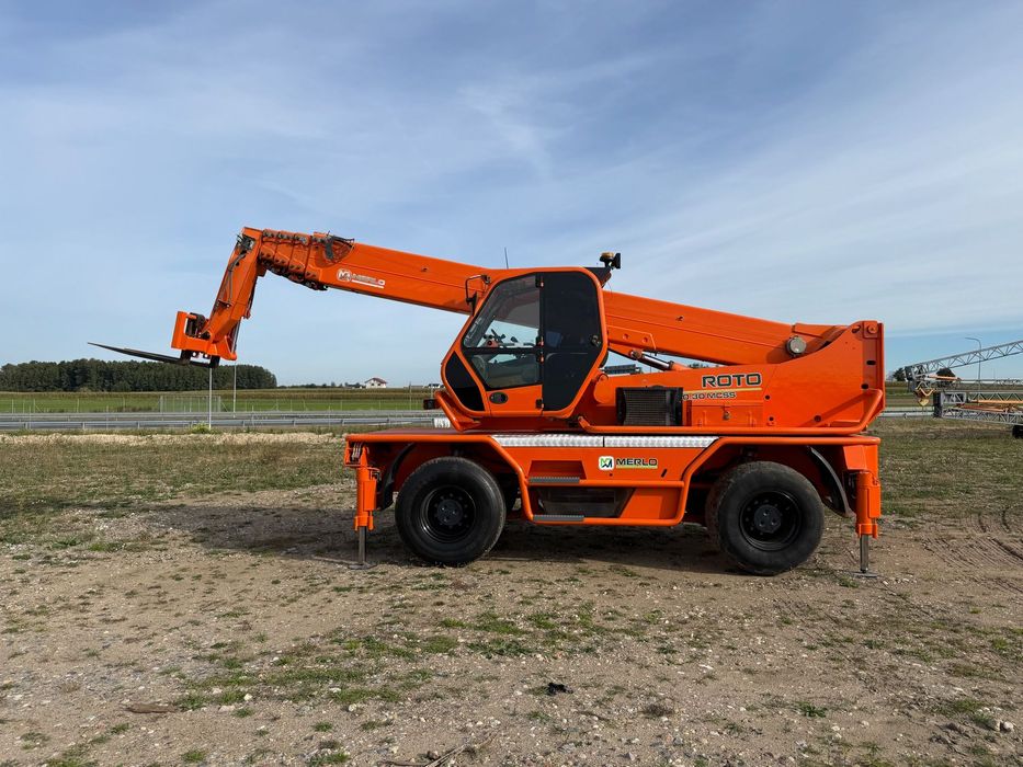 Merlo Roto 40.30 Mcss Kosz Wciągarka Widły  Dźwig Zamiana 30 metrów