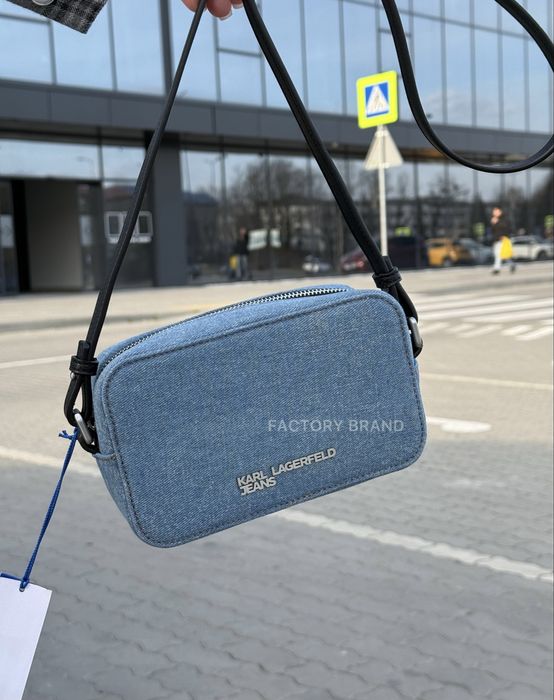 Сумка сумочка кросбоді джинсова Karl Lagerfeld Jeans оригінал