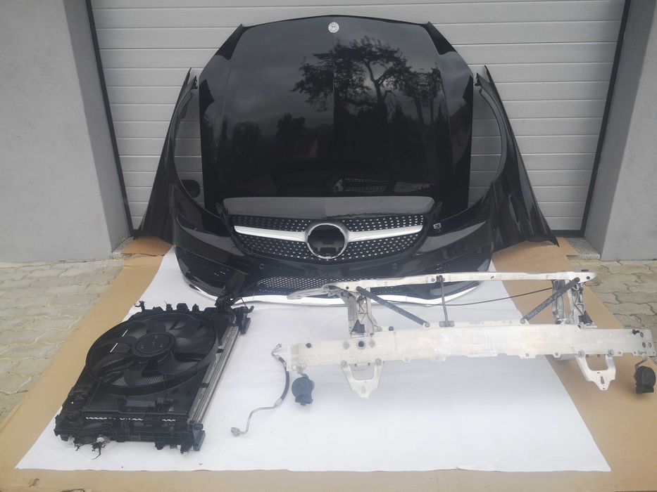 Frente completa c/Farois Opticas Mercedes W205 Class C LED faróis ILS
