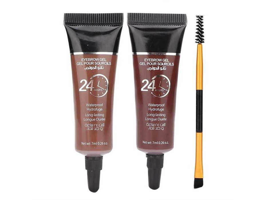 Żele do brwi Product GLAZZI plus pędzel