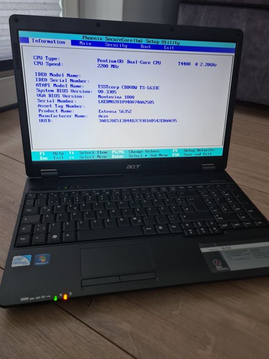 Laptop Acer Extensa 5635z