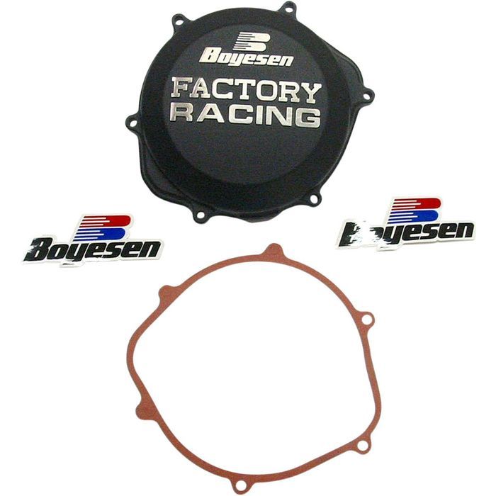tampa de embraiagem boyesen factory racing aluminum honda crf / trx