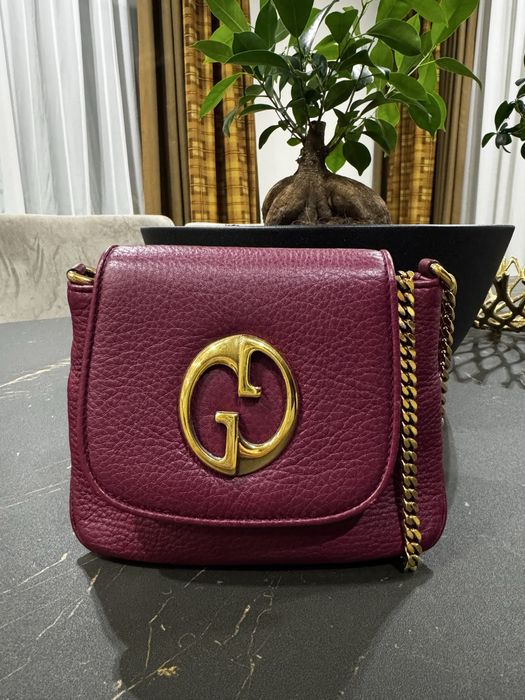 Gucci, оригінал. Small Calfskin 1973 Chain crossbody bag