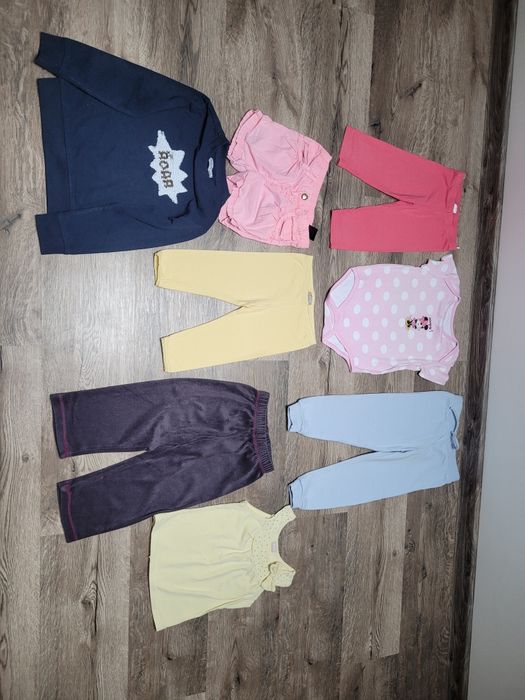 H&M Fox&bunny Disney Primark spodnie bluza roz 98- 104
