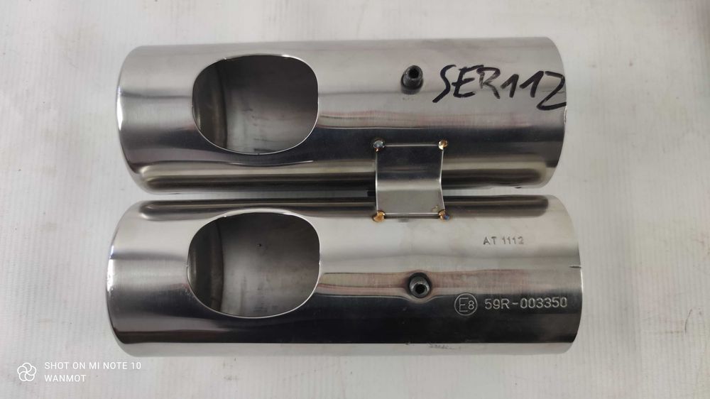 Końcówka wydechu tłumika tuning 76mm