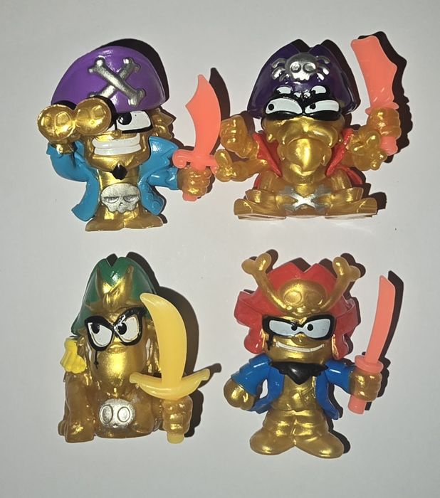 Zestaw 4x złoty kapitan Piratix Crazy Jungle Szczecin Słoneczne