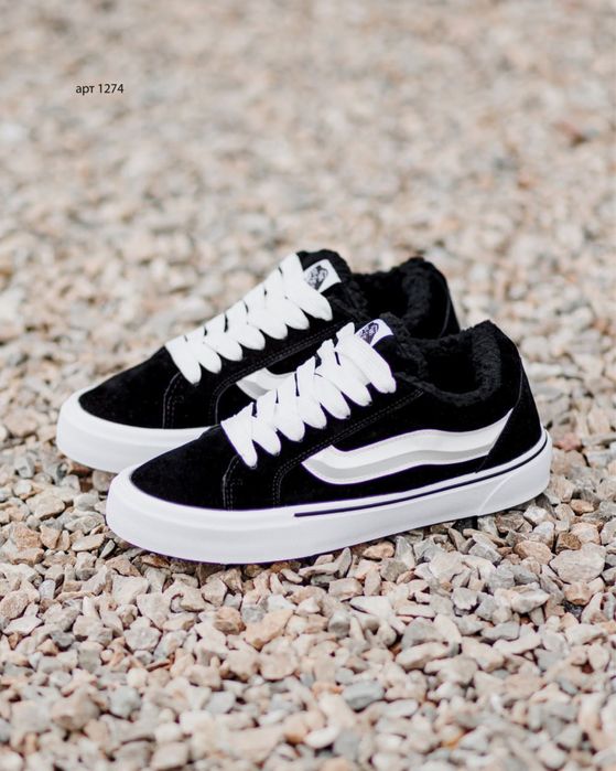 Зимові кросівки ванс на хутрі vans knu skool 36-45 рр