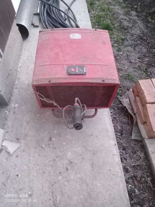 Продам електричний калорифер, обігрівач промисловий