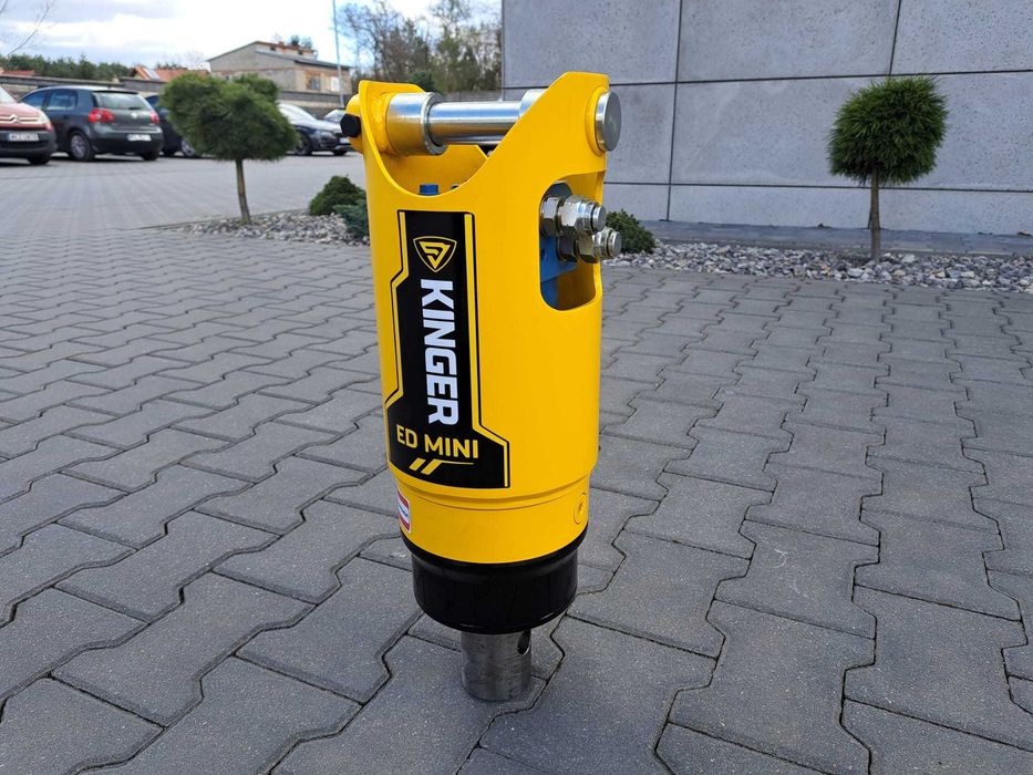 Wiertnica hydrauliczna do minikoparki KINGER ED MINI 0,8-2t GW 2 lata
