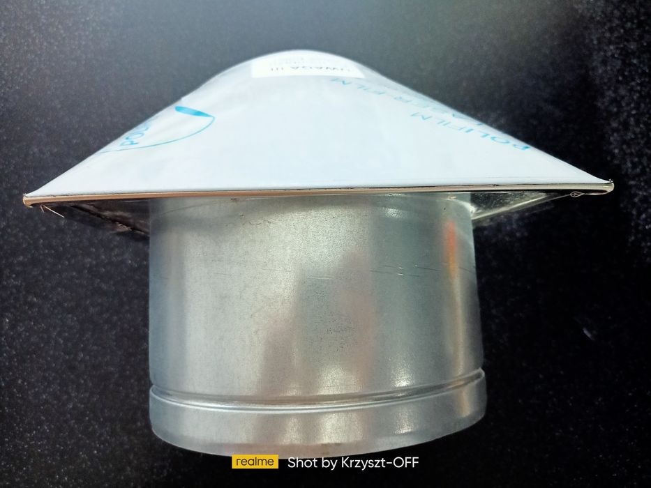 Nowa wyrzutnia / czerpnia powietrza DARCO - 160 mm, chromoniklowana.