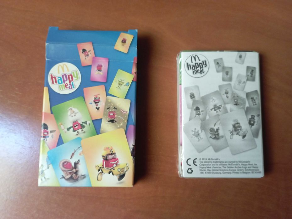 Happy Meal - baralho de cartas