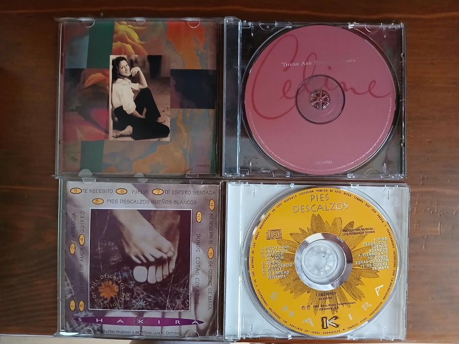 Vários CDs de música originais