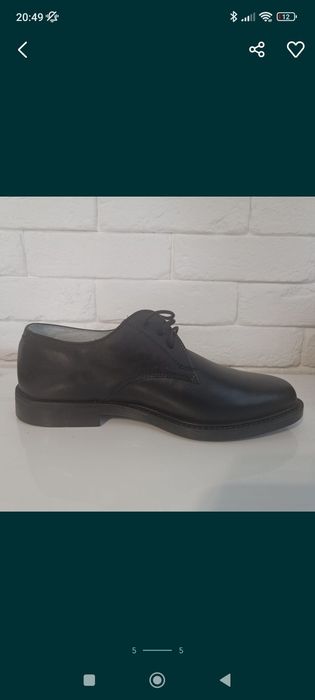 Buty do munduru wyjściowego. Stan nowy