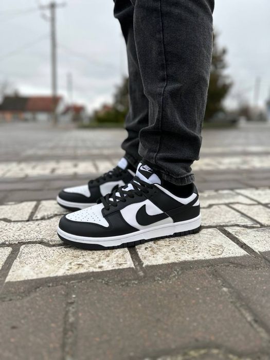 Кросівки Nike Dunk Low Retro ‘White/Black’ (36-45)