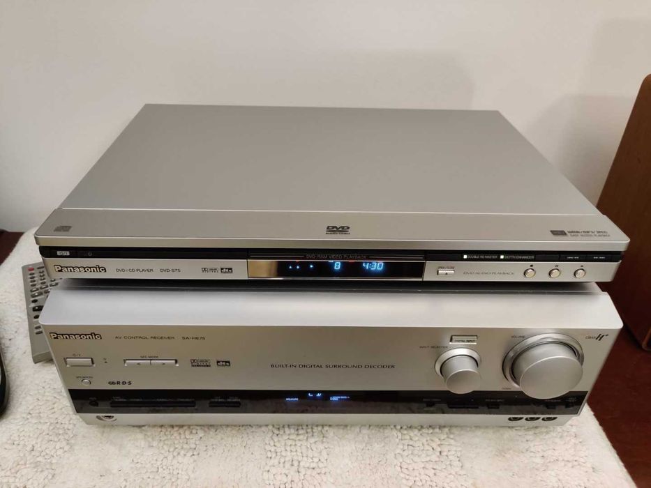 Panasonic SA-HE75 oraz DVD-S75 zestaw kina domowego