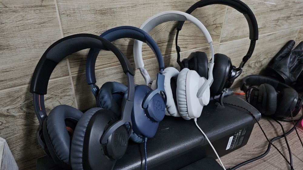 Słuchawki nauszne JBL quantum 100, 200, 300