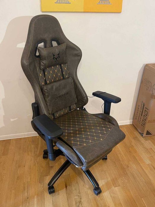 Fotel gamingowy, biurowy, Lynxer Prestige