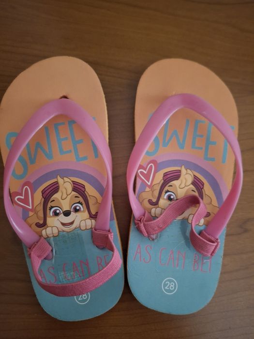 Chinelos  criança  patrulha pata