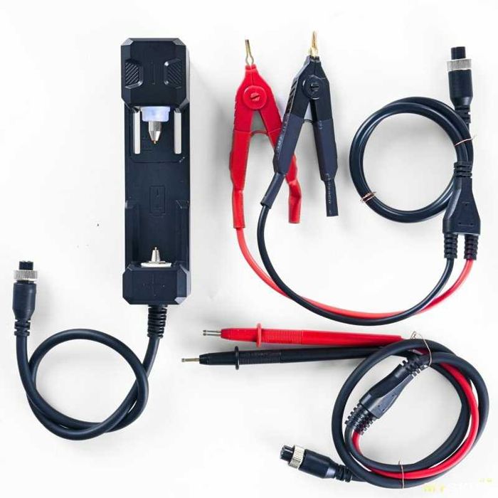 TS457 YR1035+ ZT-XR1 FNIRSI HRM10 Pro тестер аккумуляторов, щупы, кейс