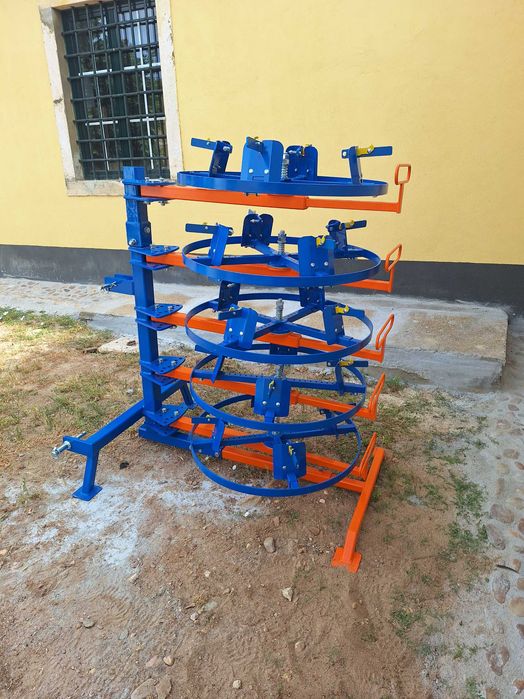 Desenrolador de rede para cercas.